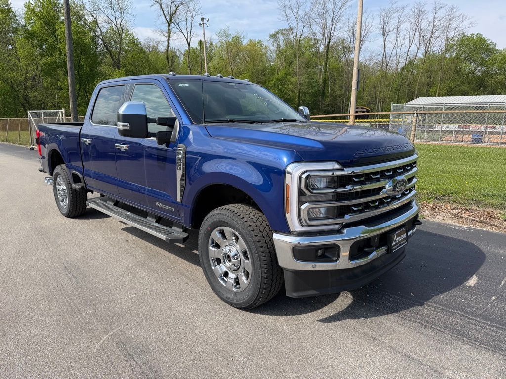 Argon Blue Metallic 2026 Ford F-250 Super Duty Pickup Truck Four-Wheel Drive Automatic