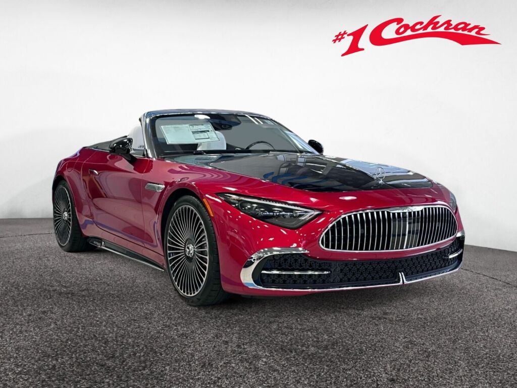 MANUFAKTUR Garnet Red Metallic (Red Ambiance) 2026 Mercedes-Benz SL-Class Convertible All-Wheel Drive 9-Speed Automatic
