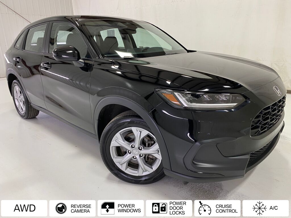 2024 Honda HR-V LX Crystal Black Pearl at Honda North