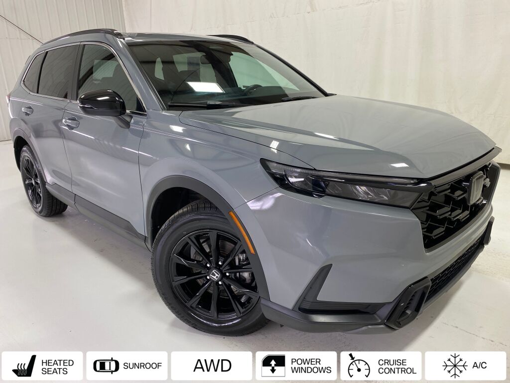 2023 Honda CR-V Hybrid Sport Urban Gray Pearl at Auto Express Mitsubishi