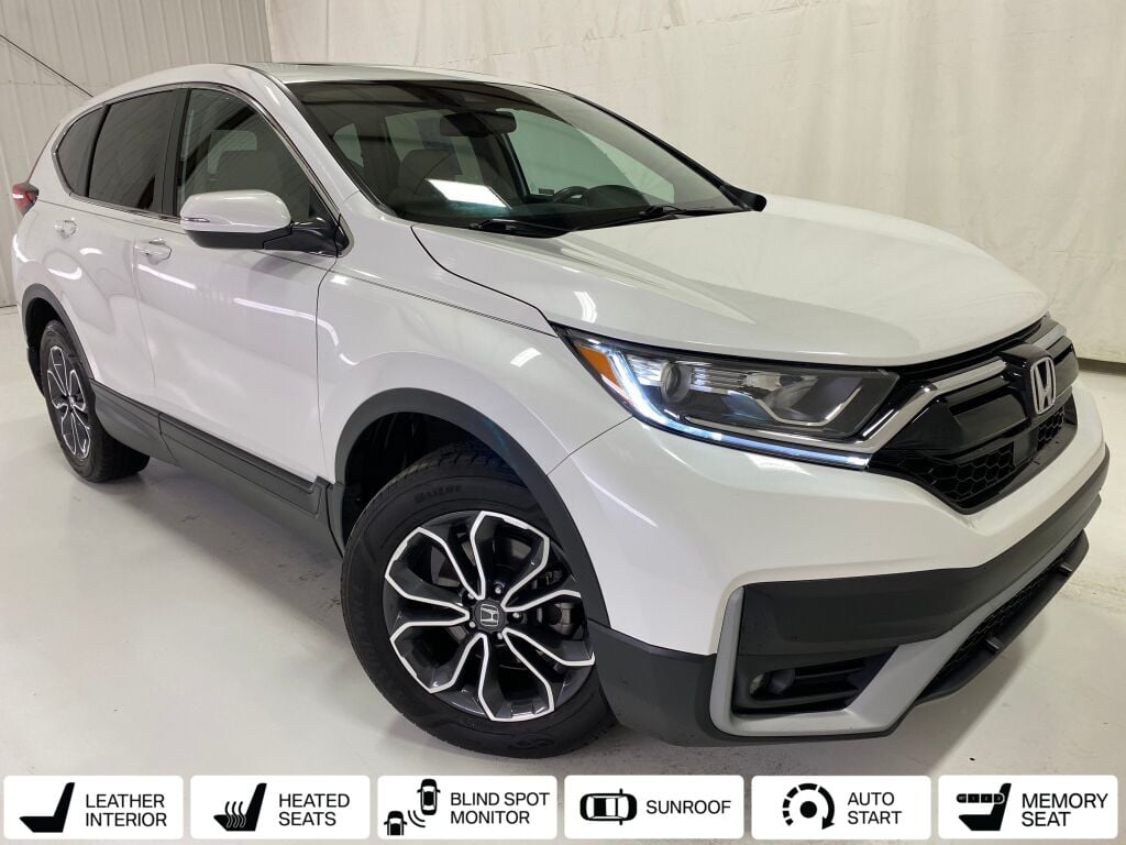 2020 Honda CR-V EX-L Platinum White Pearl at Bob Ruth Ford