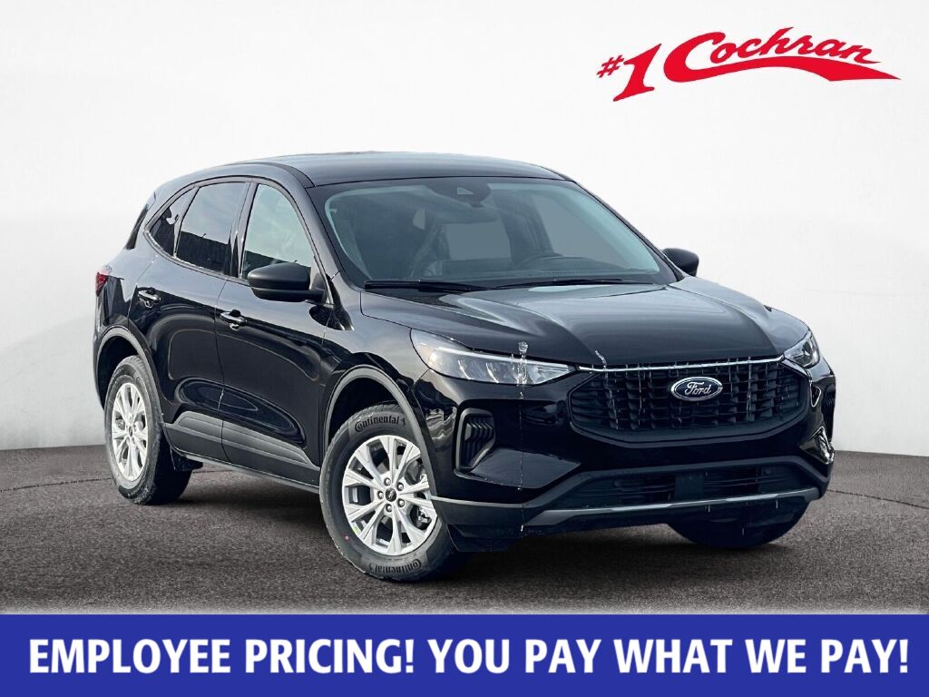 Agate Black Metallic 2026 Ford Escape Active AWD SUV / Crossover All-Wheel Drive 8-Speed Automatic