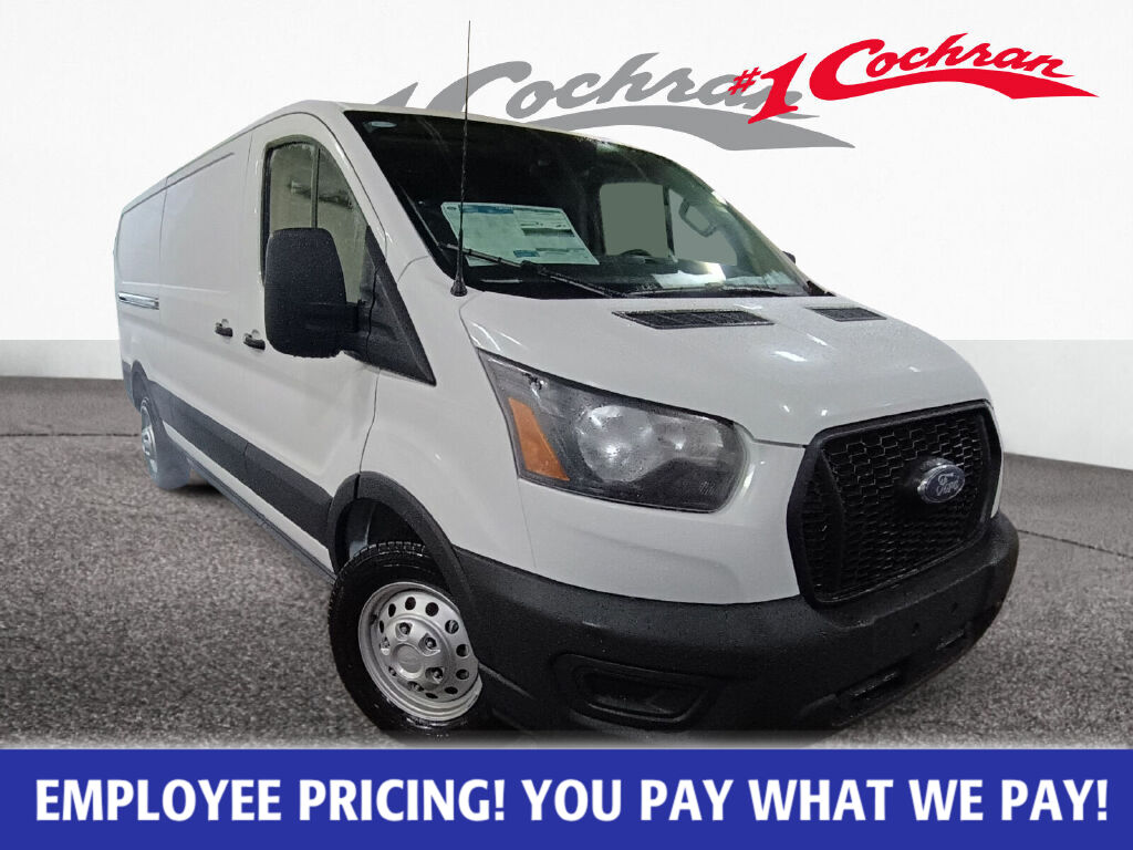 Z1/White 2025 Ford Transit Cargo 250 Low Roof AWD Van All-Wheel Drive Automatic