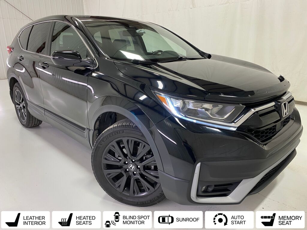 2021 Honda CR-V EX-L Crystal Black Pearl at Honda North