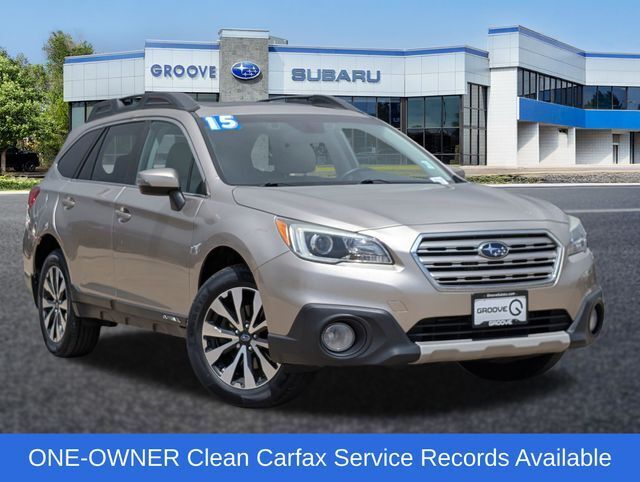 Gray (Tungsten Metallic) 2015 Subaru Outback 2.5i Limited Wagon All-Wheel Drive Continuously Variable Transmission