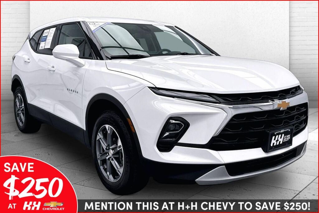 Summit White 2025 Chevrolet Blazer 2LT AWD SUV / Crossover All-Wheel Drive 9-Speed Automatic