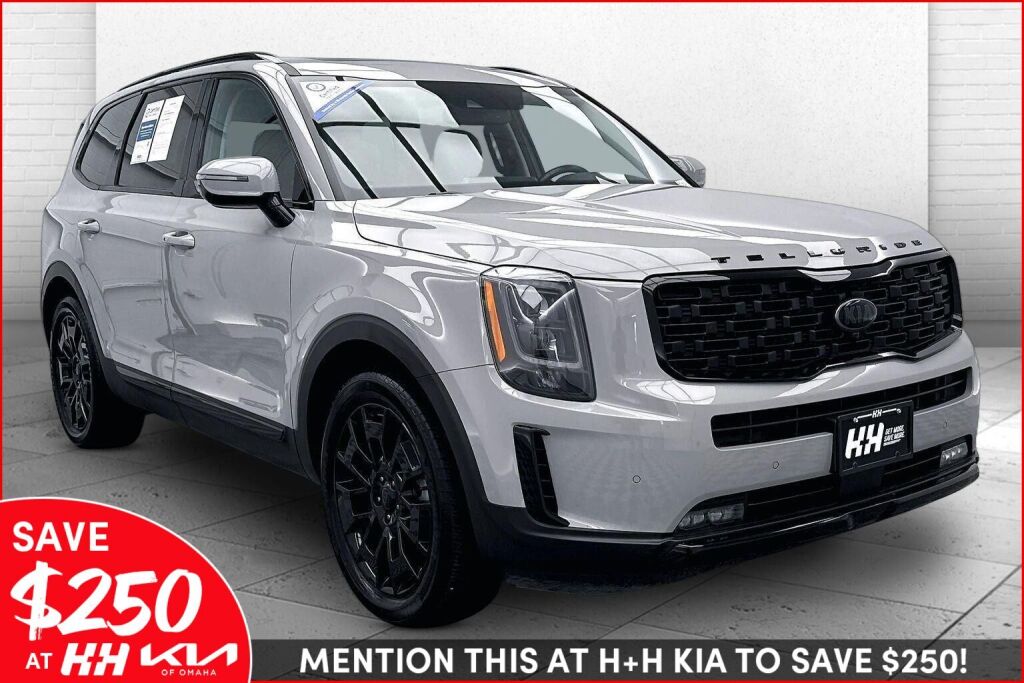 Wolf Gray 2021 Kia Telluride SX AWD SUV / Crossover All-Wheel Drive Automatic