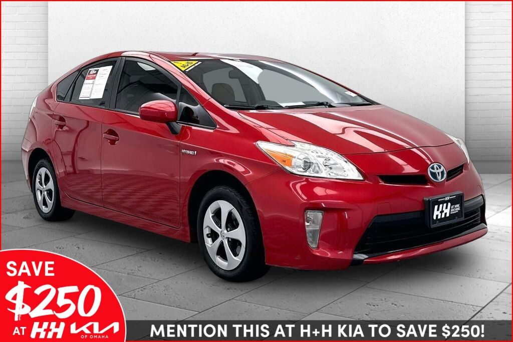 2014 Toyota Prius Four Hatchback Front-Wheel Drive Continuously Variable Transmission