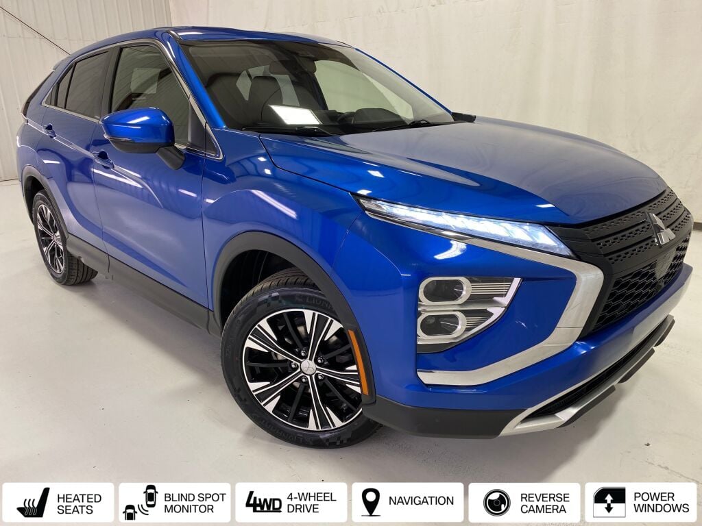 2022 Mitsubishi Eclipse Cross SE Octane Blue Metallic at Auto Express Mitsubishi