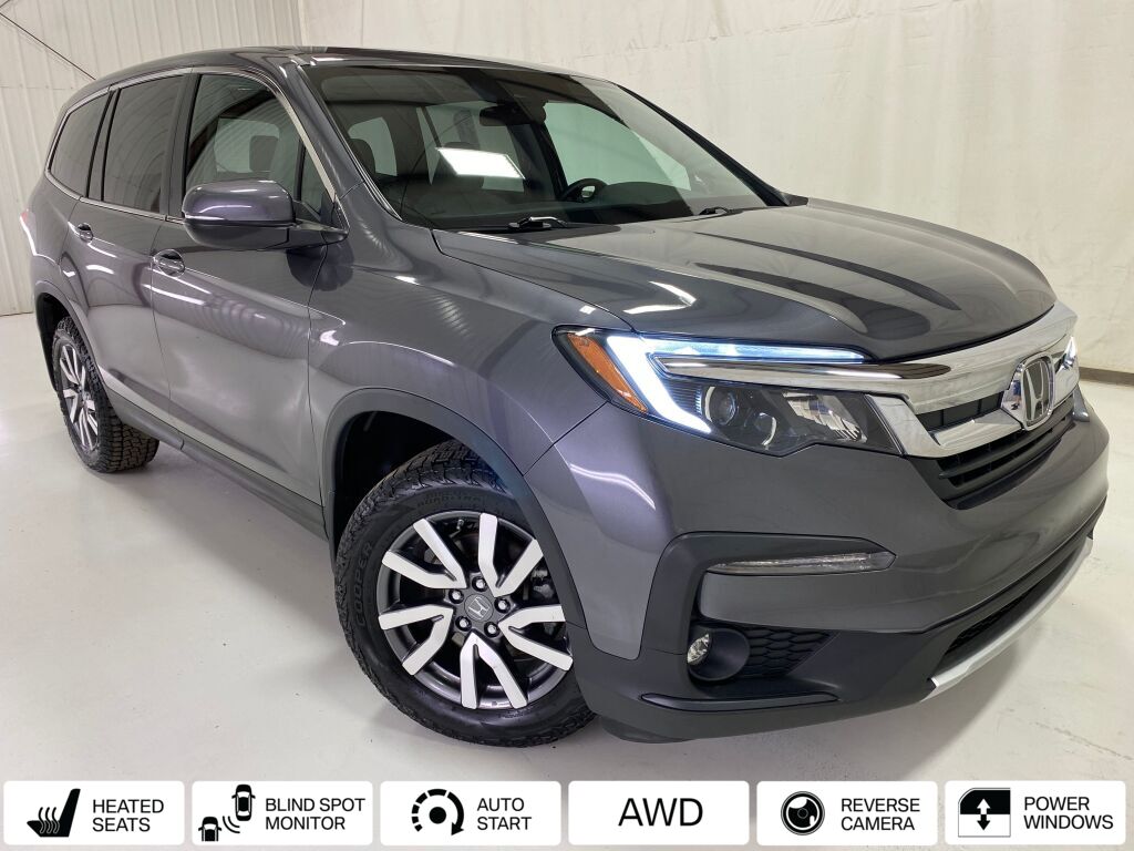 2021 Honda Pilot EX Modern Steel Metallic at Rafferty Subaru