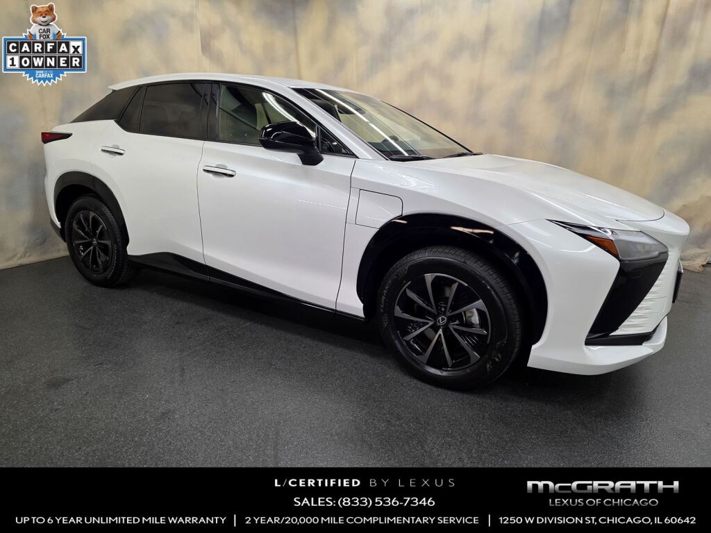 Oxygen White 2026 Lexus RZ 350e FWD SUV / Crossover Front-Wheel Drive 1-Speed Dual Clutch