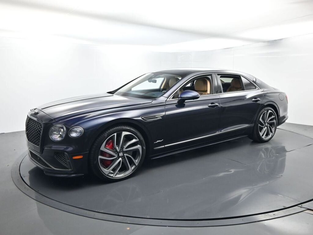 Dark Sapphire 2025 Bentley Flying Spur Speed AWD Sedan All-Wheel Drive 8-Speed Dual Clutch
