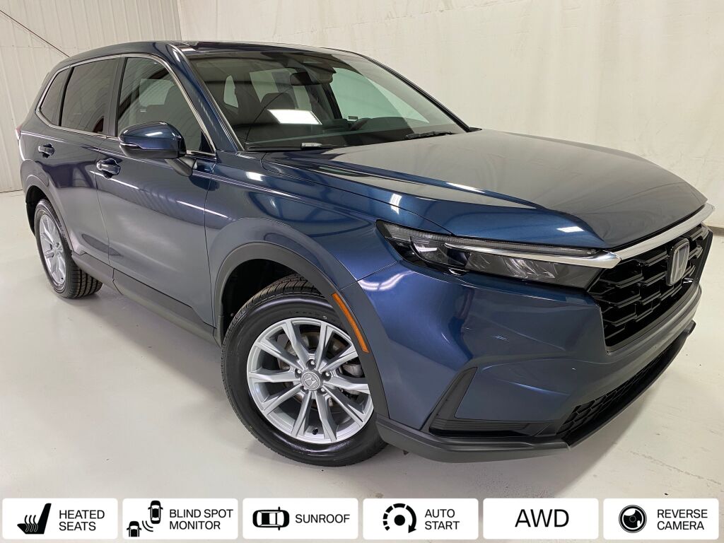 2024 Honda CR-V EX Canyon River Blue Metallic at Rochrich Mazda