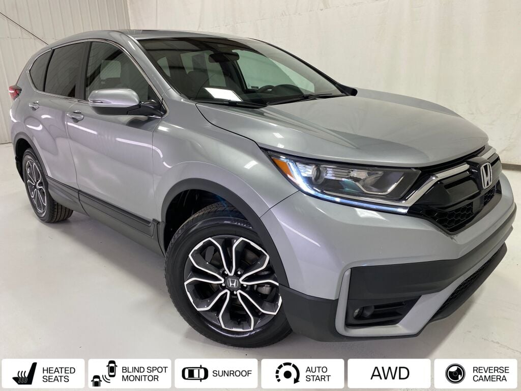 2021 Honda CR-V EX Lunar Silver Metallic at Honda North