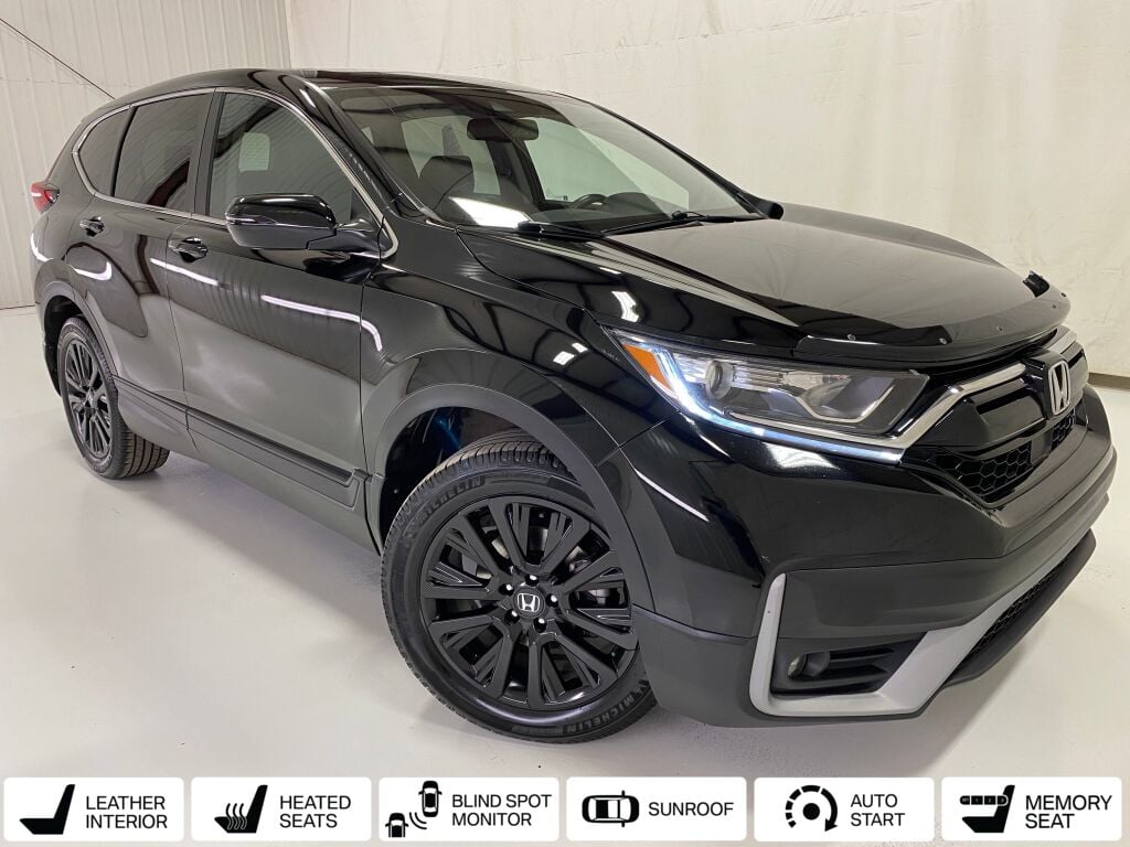 2021 Honda CR-V EX-L Crystal Black Pearl at Honda North