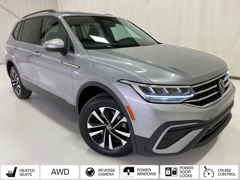 2022 Volkswagen Tiguan 2.0T S Pyrite Silver Metallic at Sutliff Volkswagen