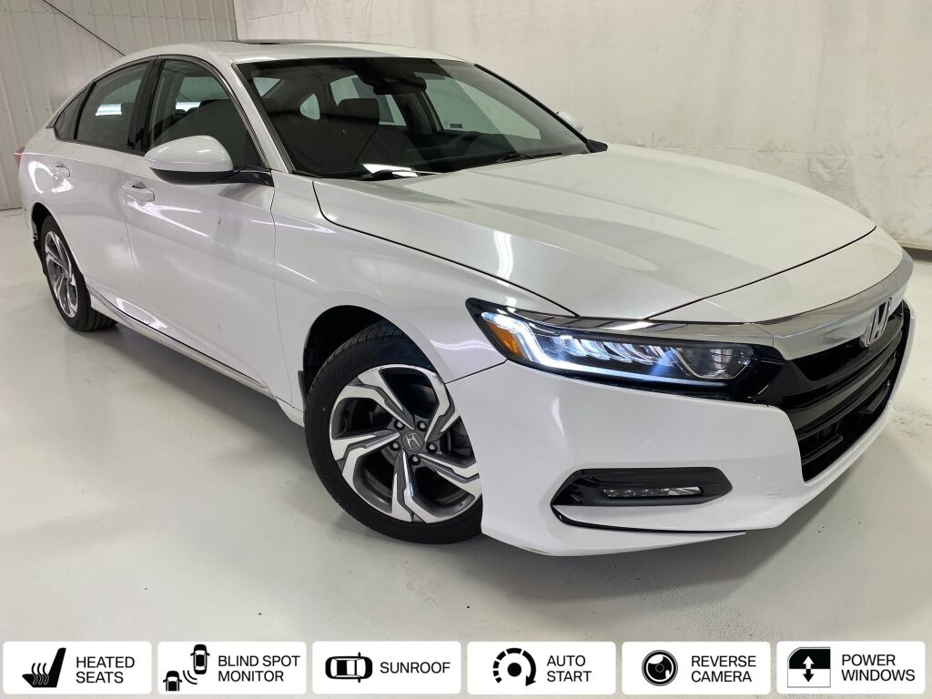 2020 Honda Accord EX Platinum White Pearl at Klick Lewis Buick Chevrolet