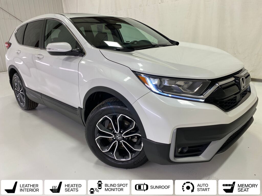 2020 Honda CR-V EX-L Platinum White Pearl at Honda North