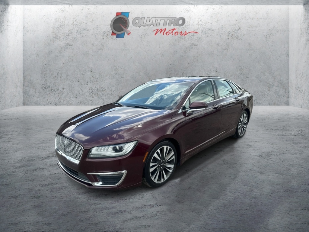 Red (Burgundy Velvet Tinted Clearcoat) 2017 Lincoln MKZ Sedan Front-Wheel Drive 6-Speed Automatic