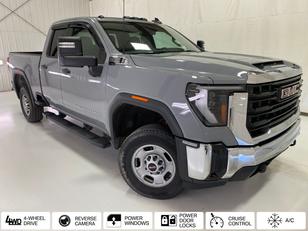 2024 GMC Sierra 2500HD Pro Thunderstorm Gray at Solomon Chevrolet