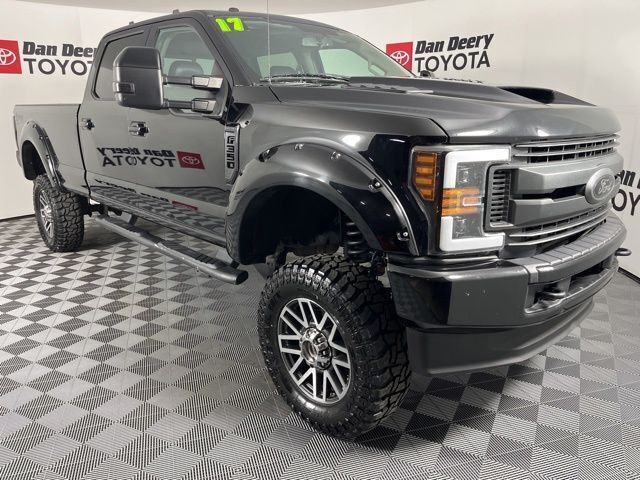 Shadow Black 2017 Ford F-250 Super Duty Lariat Crew Cab 4WD Pickup Truck Four-Wheel Drive 6-Speed Automatic