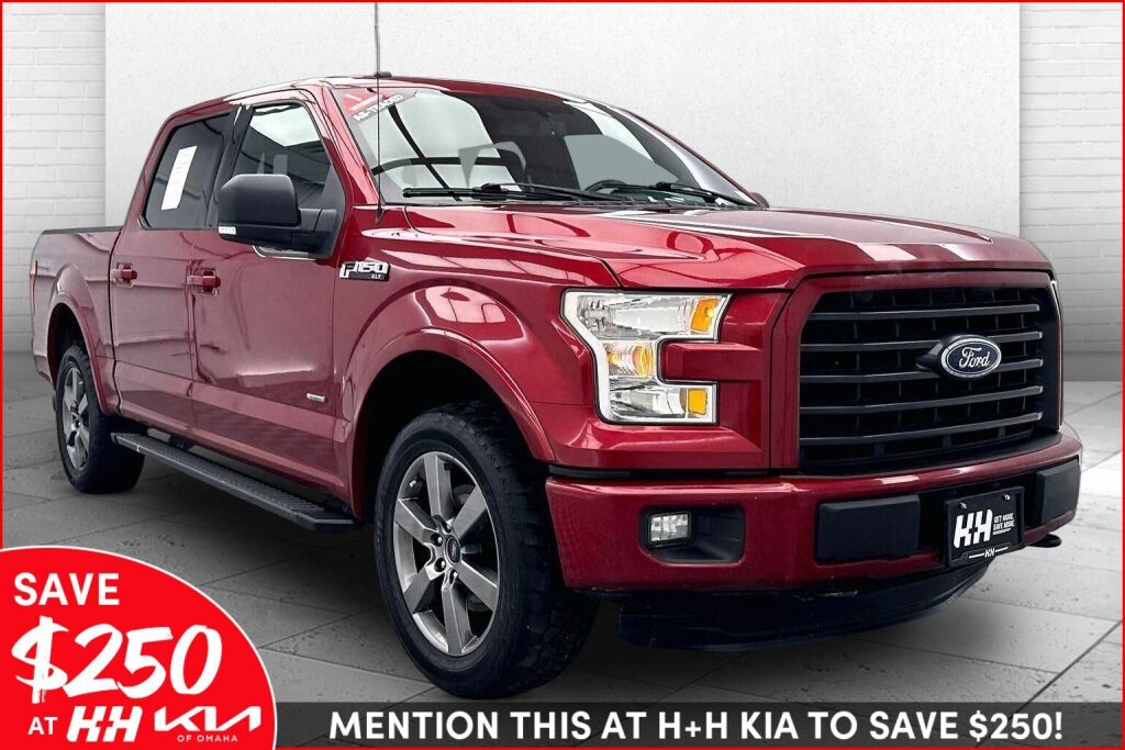 2016 Ford F-150 XLT SuperCrew 4WD Pickup Truck Four-Wheel Drive 6-Speed Automatic