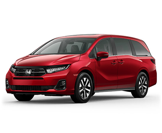 2026 Honda Odyssey EX-L Radiant Red Metallic II at Honda North