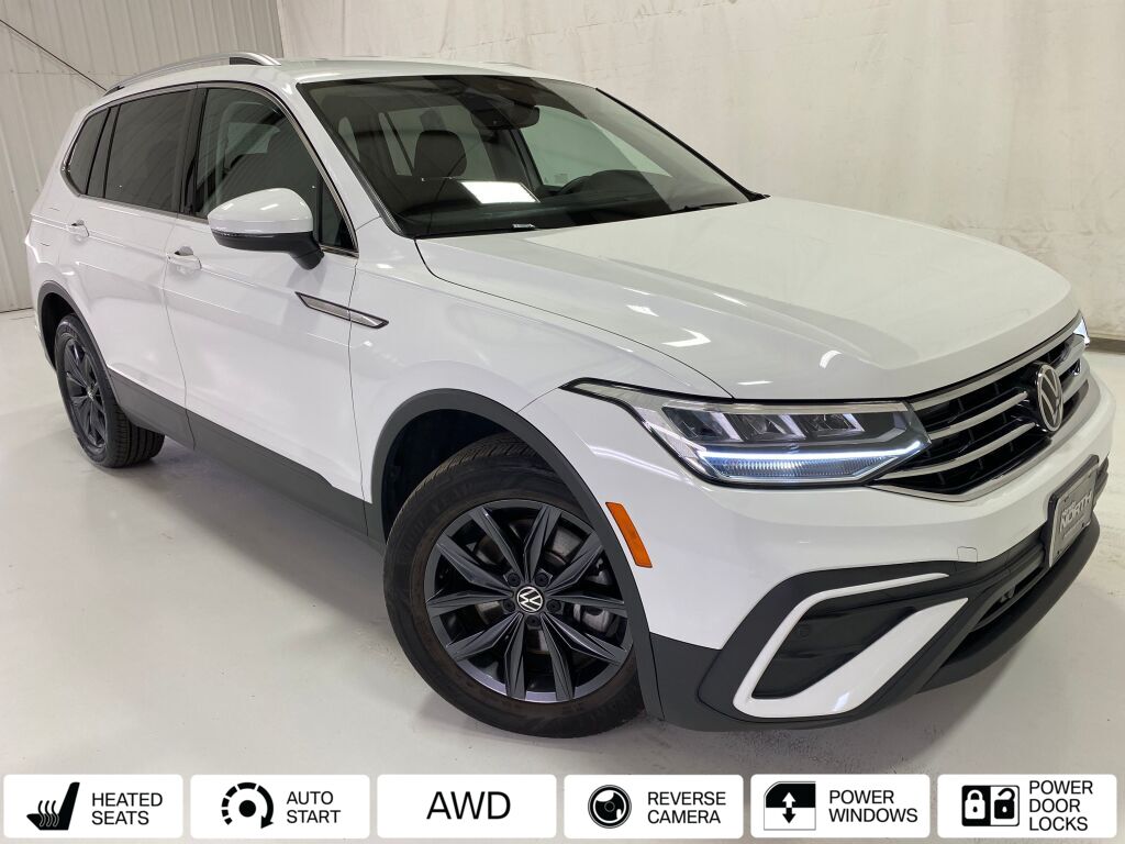 2022 Volkswagen Tiguan 2.0T SE Pure White at Sutliff Volkswagen