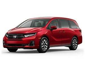 2026 Honda Odyssey EX-L Radiant Red Metallic II at Honda North