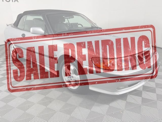 Silver Metallic 2001 Saab 9-3 SE Convertible Convertible Front-Wheel Drive 5-Speed Manual Overdrive