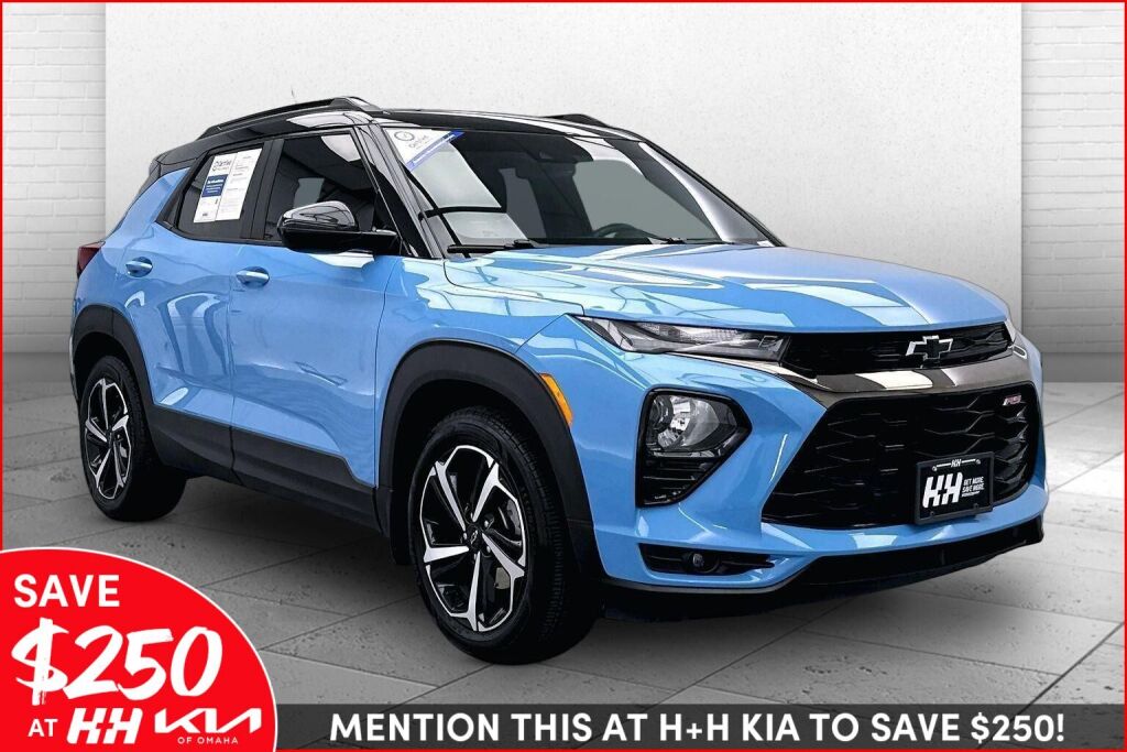 Fountain Blue 2023 Chevrolet Trailblazer RS FWD SUV / Crossover Front-Wheel Drive Continuously Variable Transmission