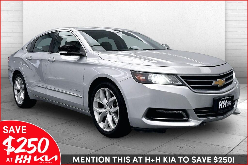 Silver Ice Metallic 2014 Chevrolet Impala LTZ 2LZ FWD Sedan Front-Wheel Drive 6-Speed Automatic Overdrive
