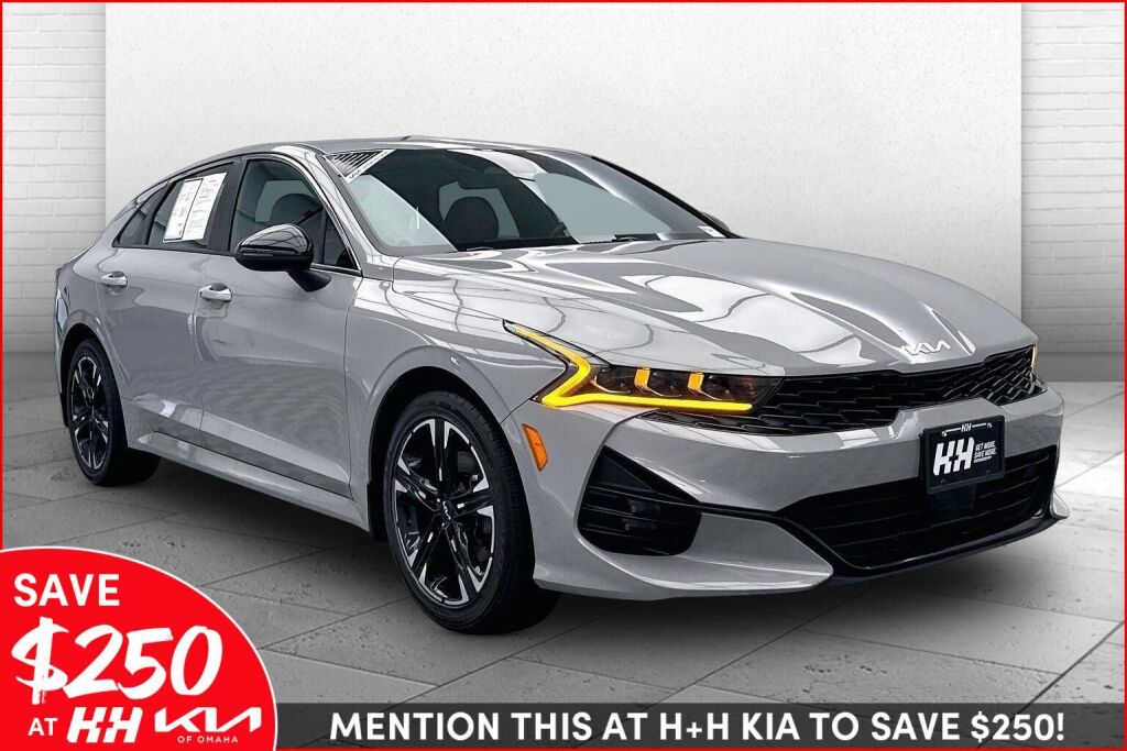 Wolf Gray 2024 Kia K5 GT-Line FWD Sedan Front-Wheel Drive Automatic