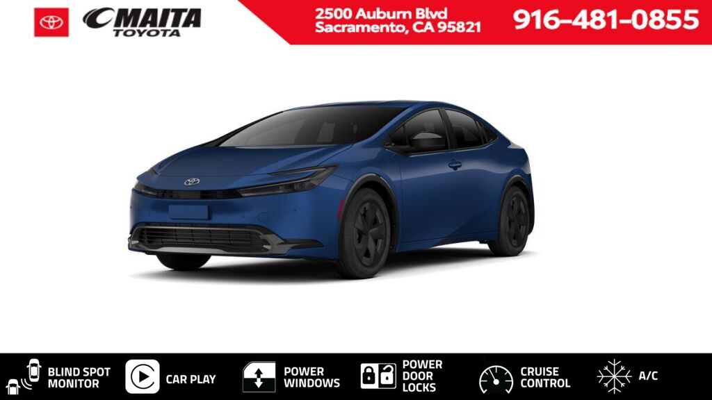 Reservoir Blue 2026 Toyota Prius LE FWD Hatchback Front-Wheel Drive Continuously Variable Transmission