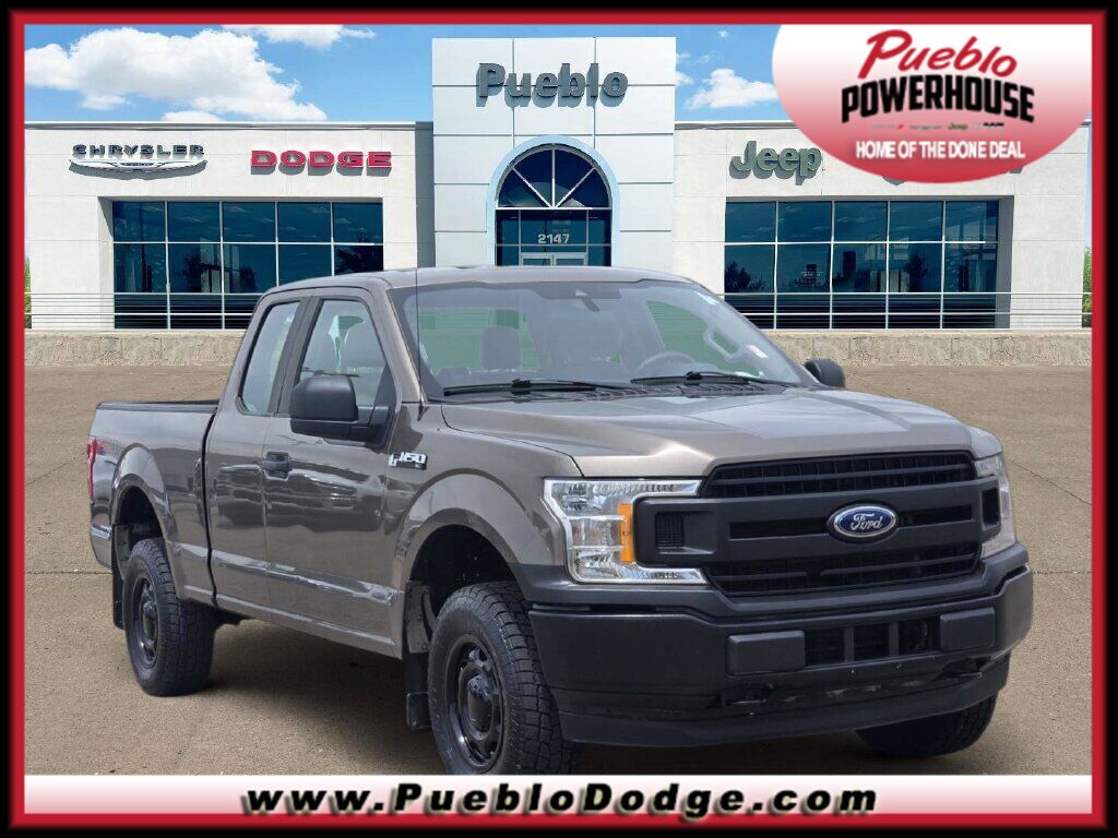 Stone Gray Metallic 2020 Ford F-150 XL SuperCab 4WD Pickup Truck Four-Wheel Drive Automatic