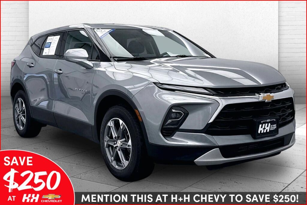 Sterling Gray Metallic 2025 Chevrolet Blazer 2LT AWD SUV / Crossover All-Wheel Drive 9-Speed Automatic