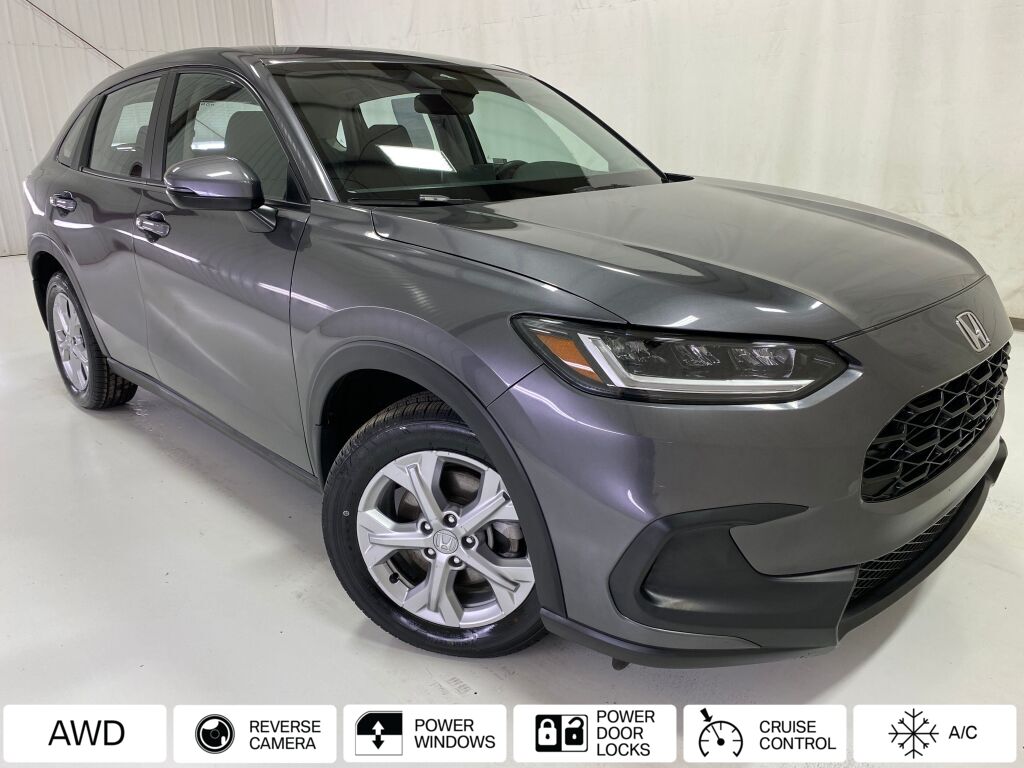 2023 Honda HR-V LX Modern Steel Metallic at Honda North