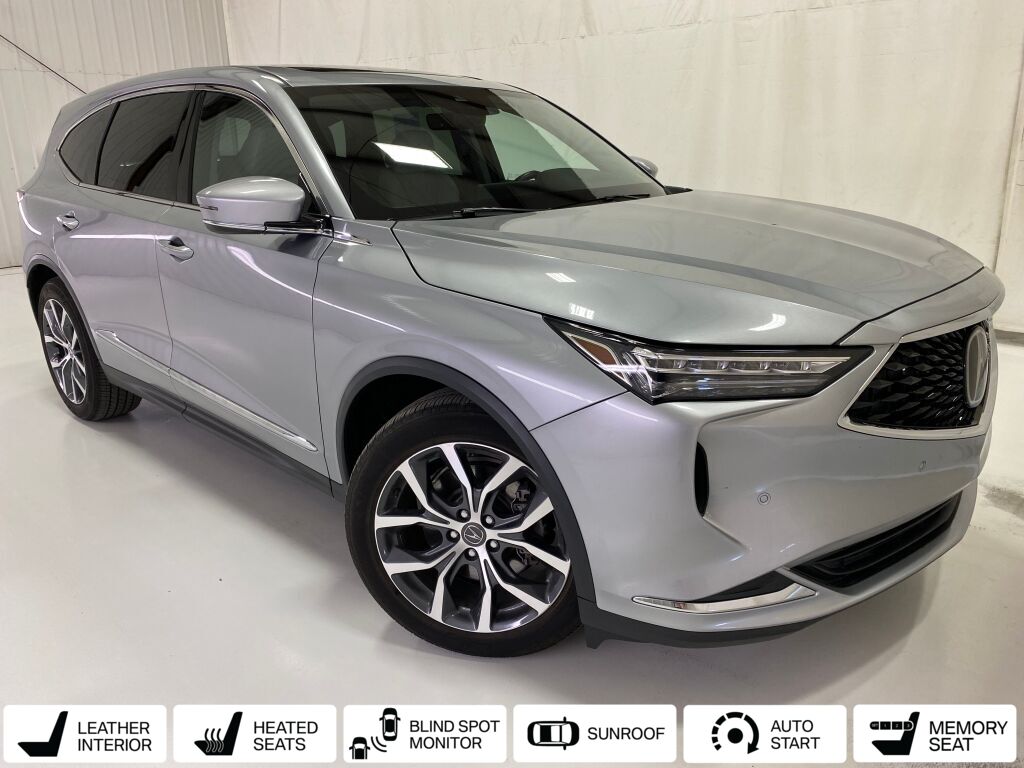 2022 Acura MDX Technology Lunar Silver Metallic at Spitzer Acura