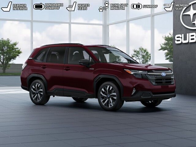 DARK MAHOGANY PEARL 2026 Subaru Forester Hybrid Touring AWD SUV / Crossover All-Wheel Drive Continuously Variable Transmission