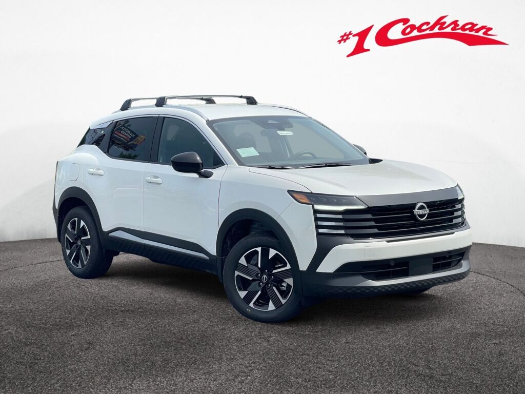 Aspen White Tricoat 2026 Nissan Kicks SUV / Crossover All-Wheel Drive Continuously Variable Transmission