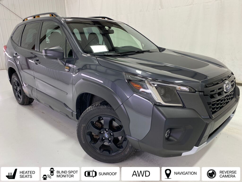 2023 Subaru Forester Wilderness Magnetite Gray Metallic at Subaru and VW of Moon Township