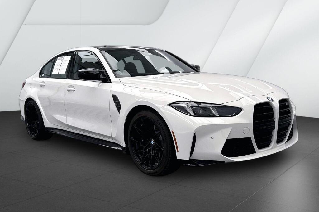 Alpine White 2025 BMW M3 Competition xDrive Sedan All-Wheel Drive Automatic