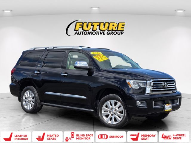 Midnight Black Metallic 2022 Toyota Sequoia SUV / Crossover Four-Wheel Drive 6-Speed Automatic