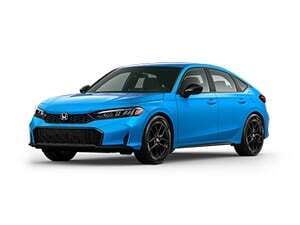 2026 Honda Civic Hatchback Sport Boost Blue Pearl at Honda North