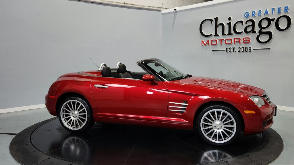 Blaze Red Crystal Pearlcoat 2006 Chrysler Crossfire Roadster RWD Convertible Rear-Wheel Drive 6-Speed Manual
