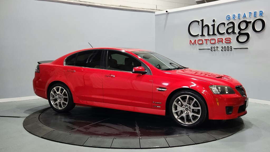 2009 Pontiac G8 GXP Sedan Rear-Wheel Drive