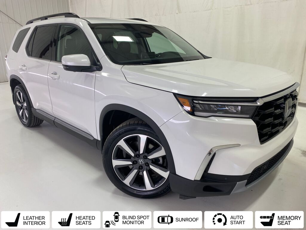 2023 Honda Pilot Elite Platinum White Pearl at Honda North