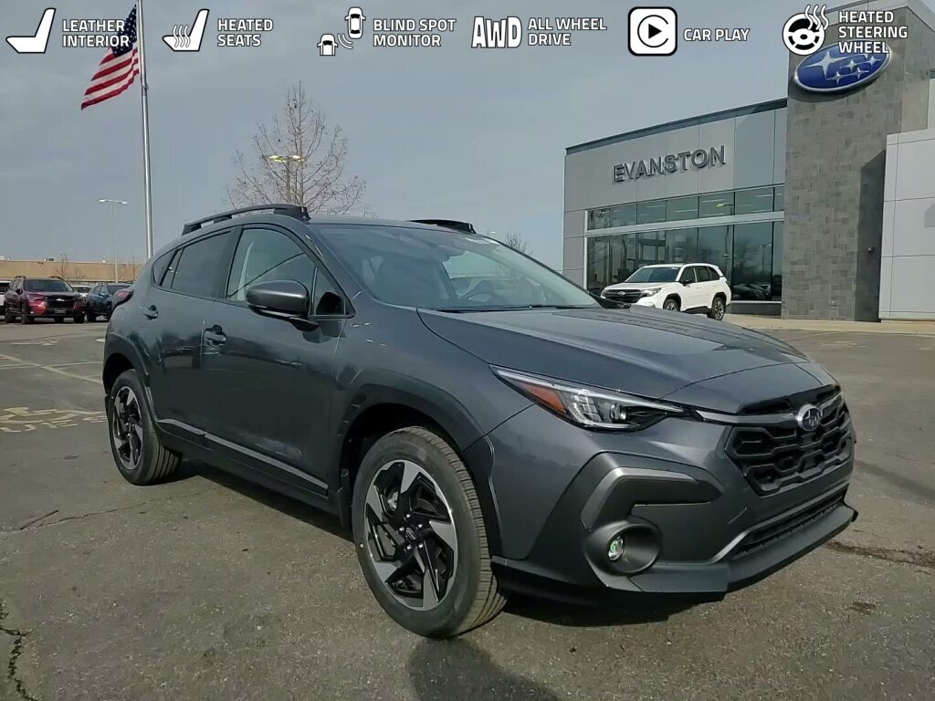MAGNETITE GRAY PEARL 2026 Subaru Crosstrek Limited AWD SUV / Crossover All-Wheel Drive Continuously Variable Transmission