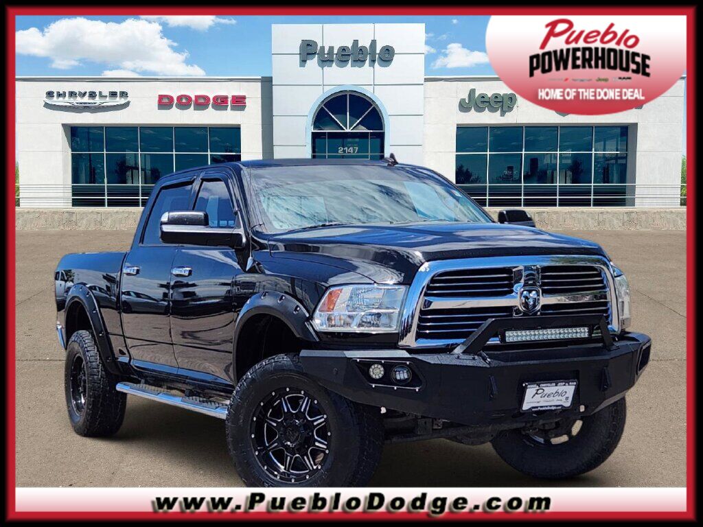 Black Clearcoat 2014 RAM 2500 Big Horn Crew Cab 4WD Pickup Truck Four-Wheel Drive 6-Speed Automatic