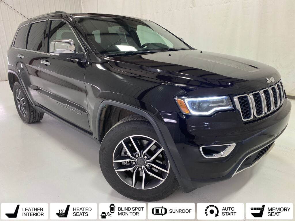 2021 Jeep Grand Cherokee Limited Sangria Metallic Clearcoat at Klick Lewis Buick Chevrolet